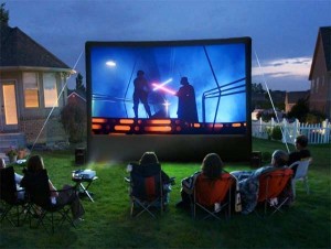 Large Movie Screen & Projector Rentals in Massachusetts